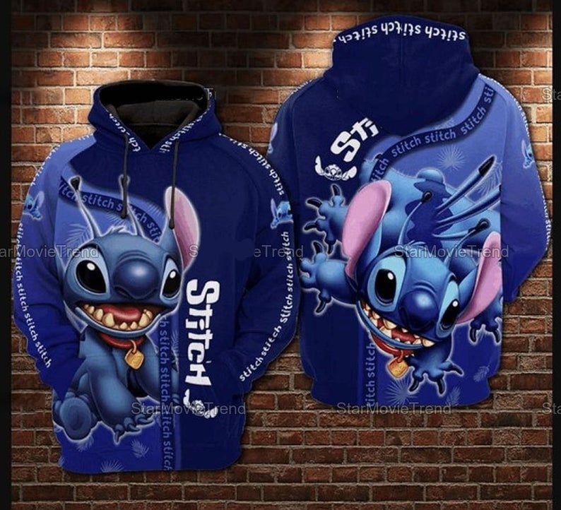 Stitch Hoodie - Lilo & Stitch Disney 233
