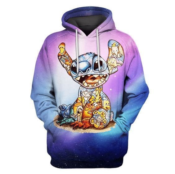 Stitch Hoodie - Lilo & Stitch Disney 145