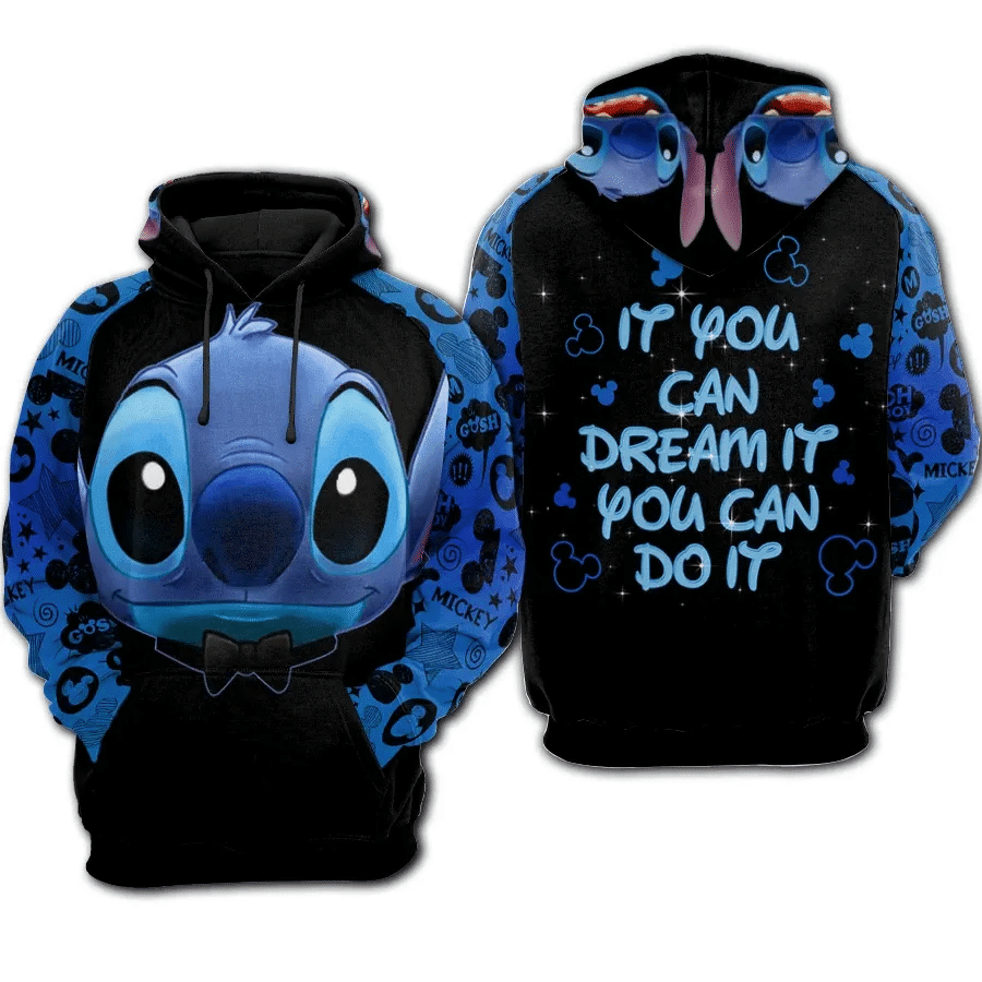 Stitch Hoodie - Lilo & Stitch Disney 209