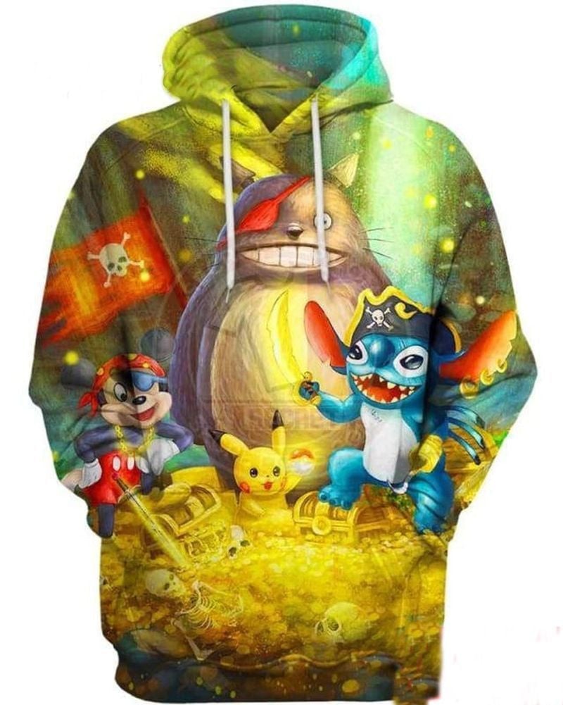 Stitch Hoodie - Lilo & Stitch Disney 111