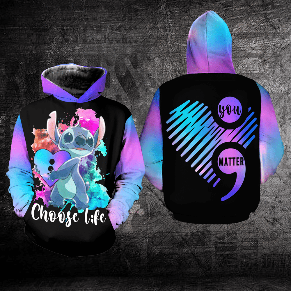Stitch Hoodie - Lilo & Stitch Disney 319