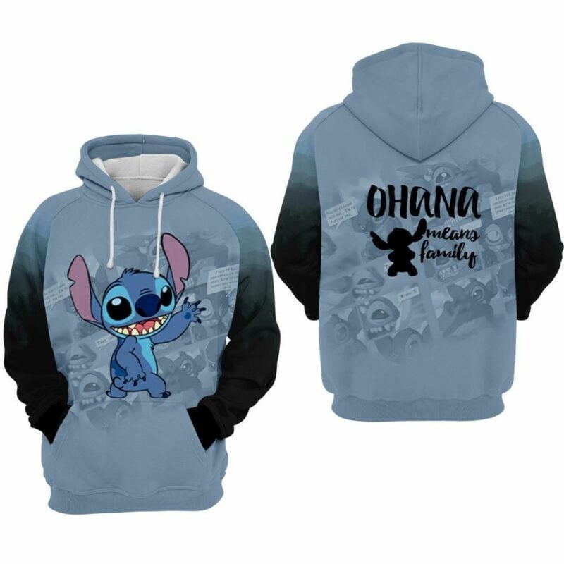 Stitch Hoodie - Lilo & Stitch Disney 296
