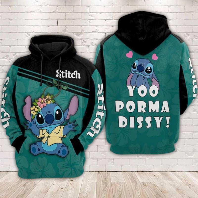 Stitch Hoodie - Lilo & Stitch Disney 183