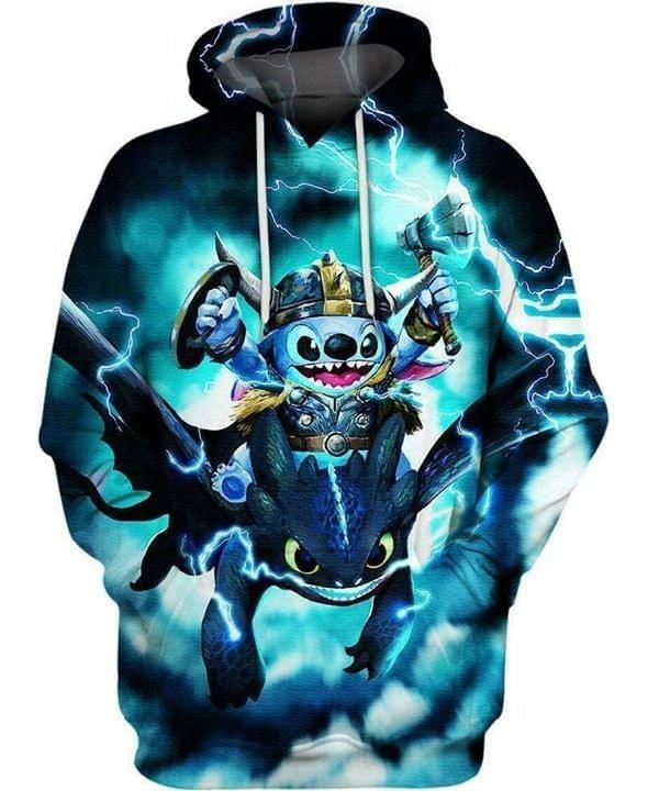 Stitch Hoodie - Lilo & Stitch Disney 303