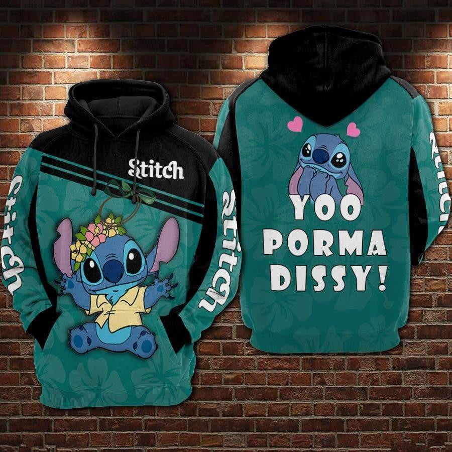 Stitch Hoodie - Lilo & Stitch Disney 255