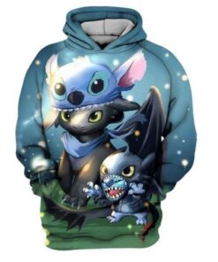 Stitch Hoodie - Lilo & Stitch Disney 216
