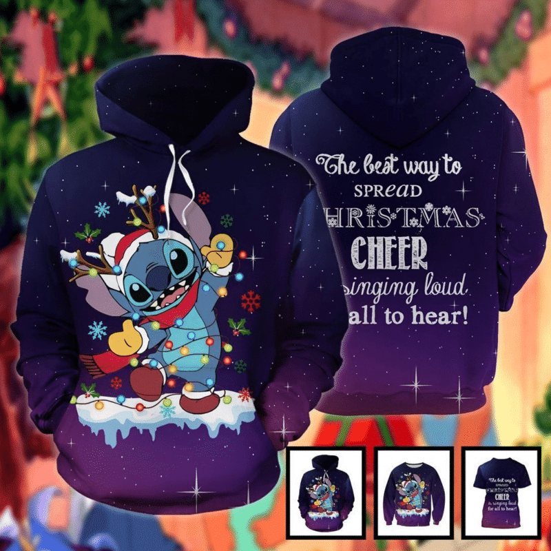 Stitch Hoodie - Lilo & Stitch Disney 292