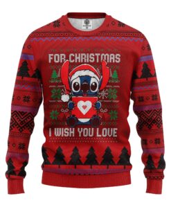 Stitch Weihnachtspullover - Lilo & Stitch Disney Ugly Christmas Sweater 2