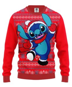 Stitch Weihnachtspullover - Lilo & Stitch Disney Ugly Christmas Sweater 3