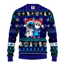 Stitch Weihnachtspullover – Lilo & Stitch Disney Ugly Christmas Sweater 5