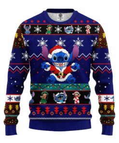 Stitch Weihnachtspullover - Lilo & Stitch Disney Ugly Christmas Sweater 6