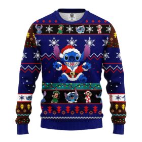 Stitch Weihnachtspullover – Lilo & Stitch Disney Ugly Christmas Sweater 6
