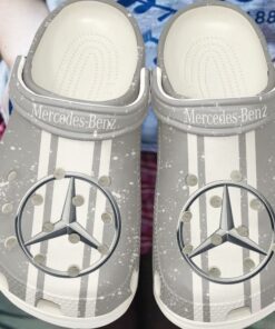 Mercedes-Benz White Clogs