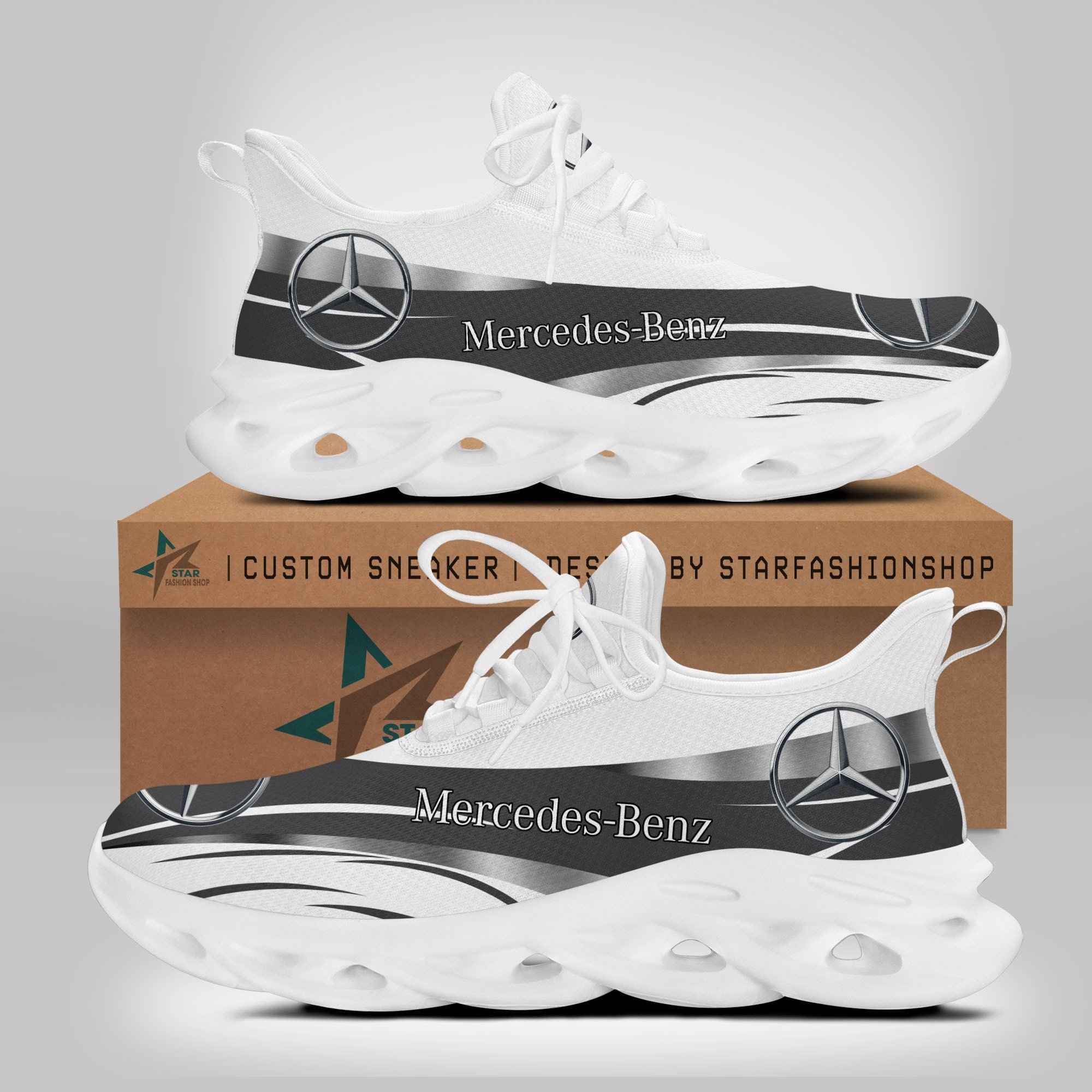 Mercedes-Benz White Schuhe – Bild 2