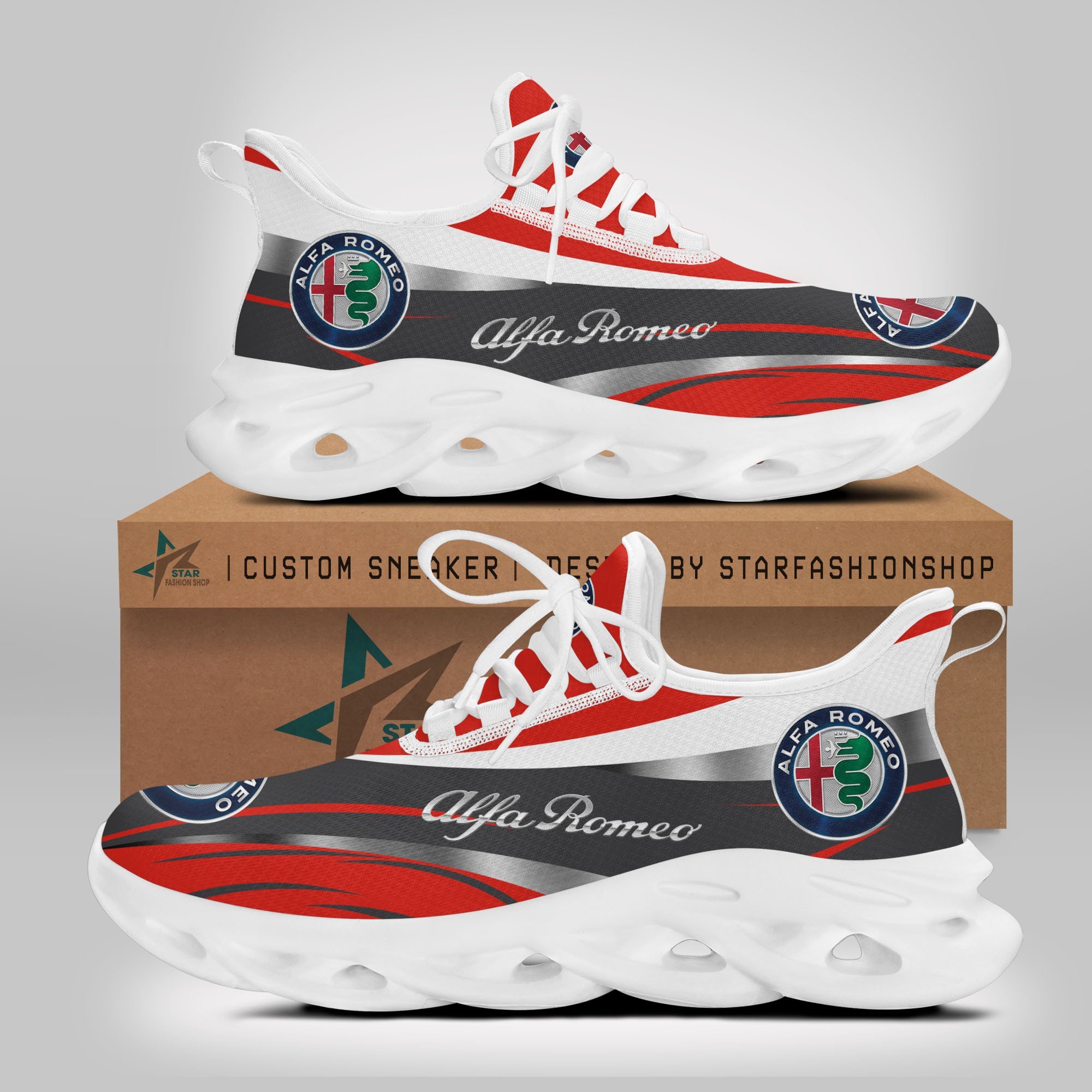 Alfa Romeo Red Schuhe – Bild 2