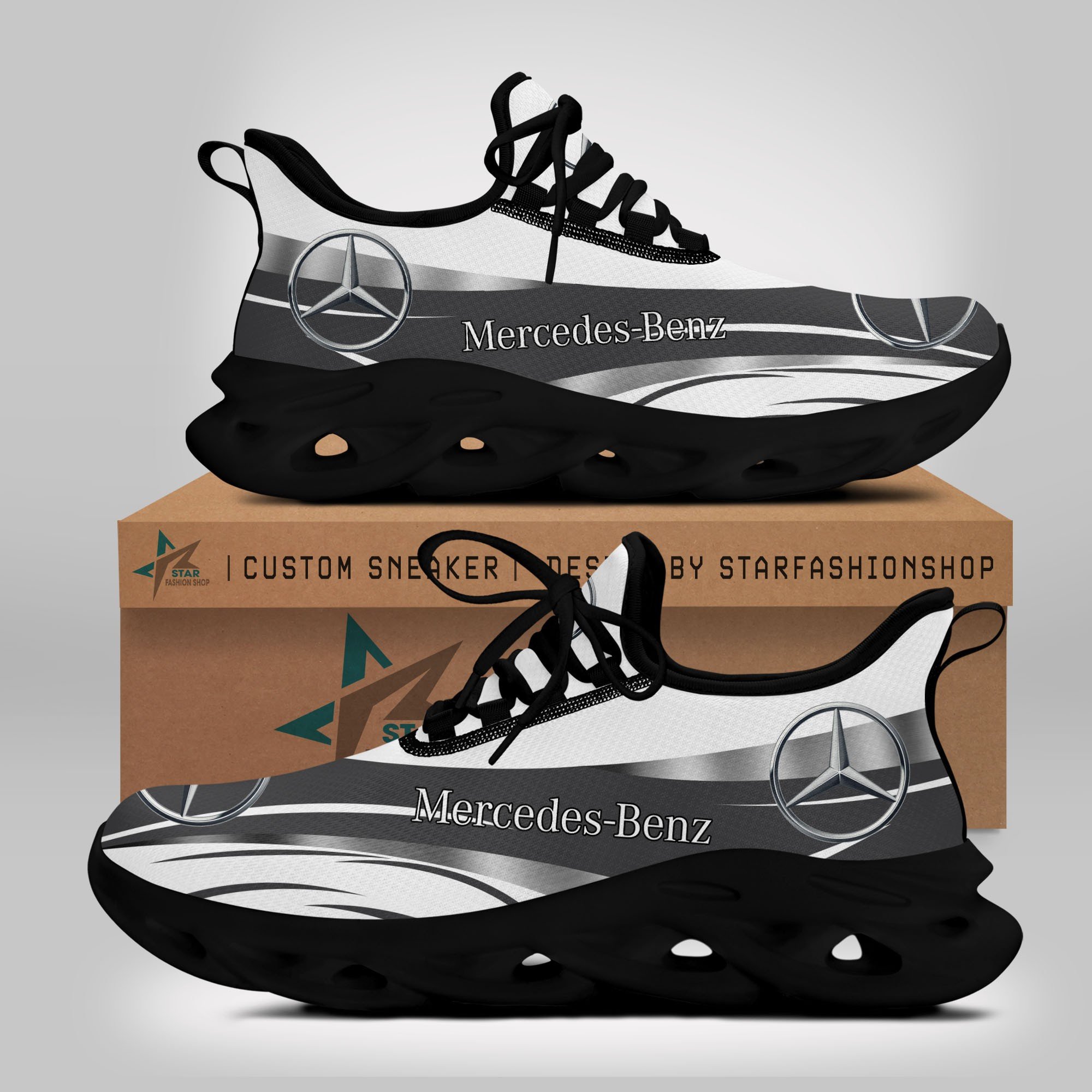 Mercedes-Benz White Schuhe