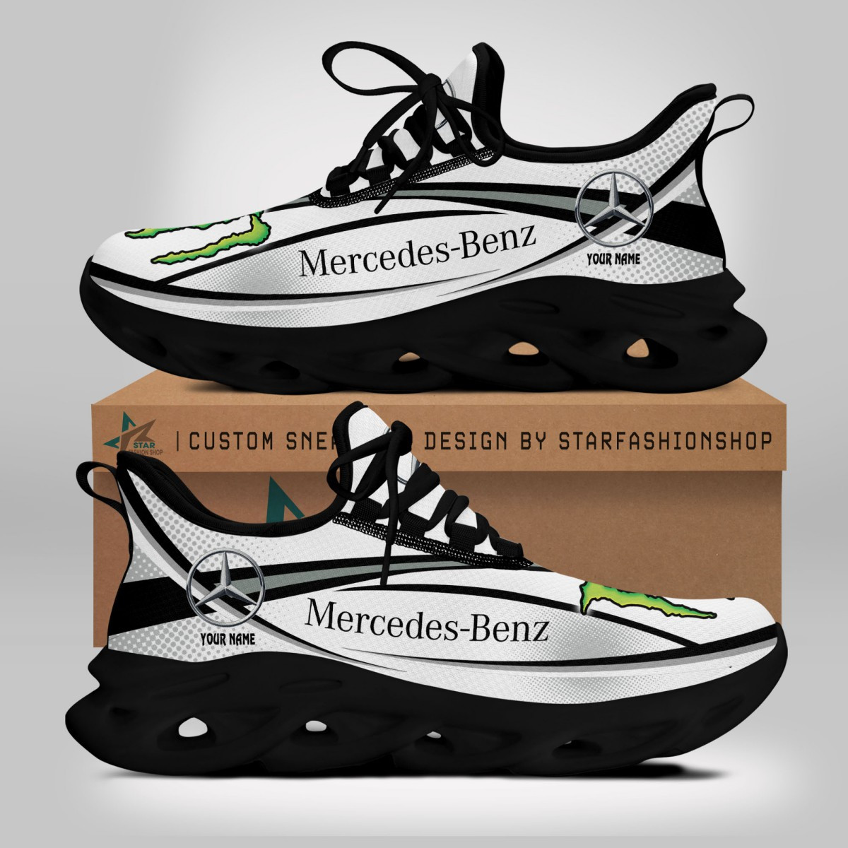 Mercedes-Benz White Schuhe