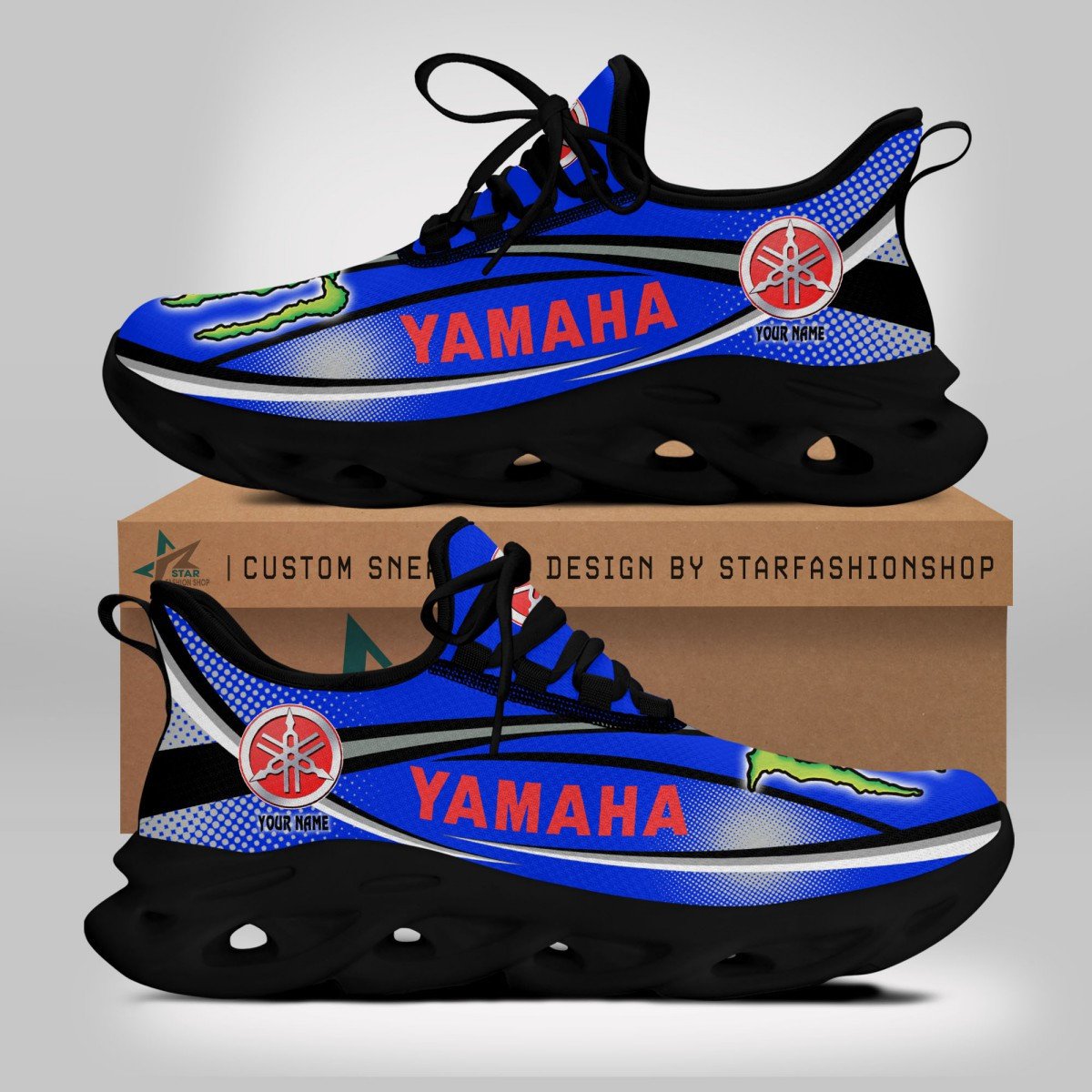Yamaha Blue Schuhe – Bild 2