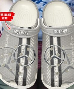 Mercedes-Benz White Clogs