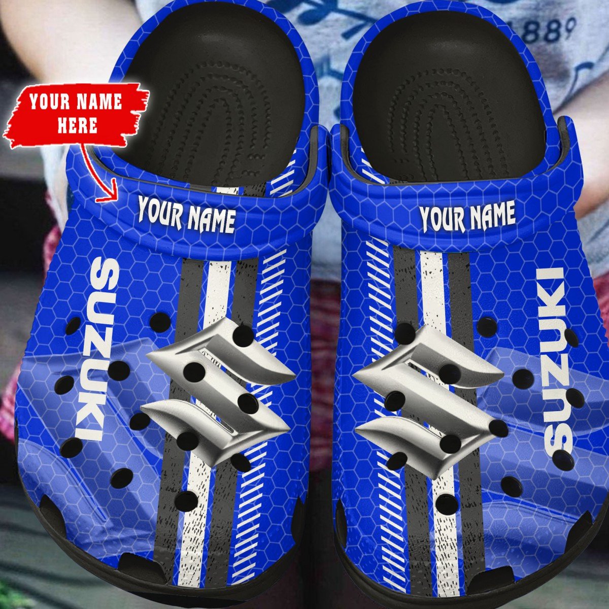 Suzuki Blue Clogs – Bild 2