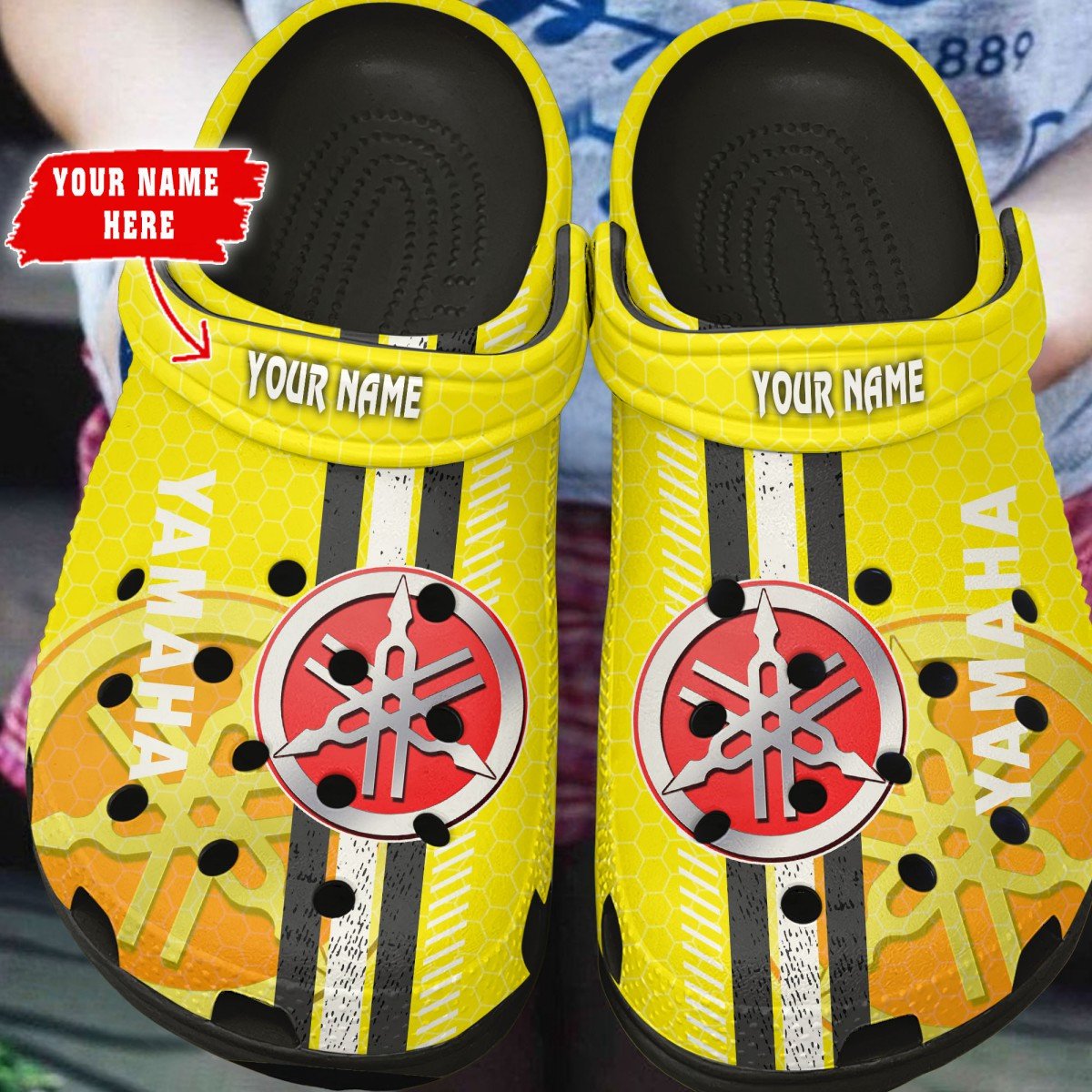 Yamaha Yellow Clogs – Bild 2
