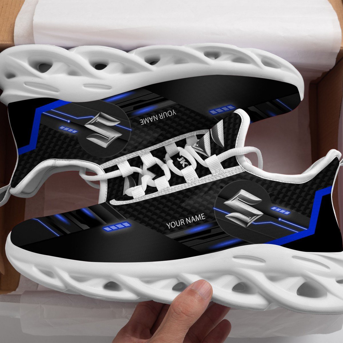 Suzuki Blue Schuhe