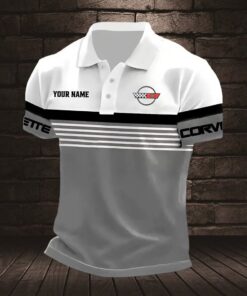 Alternative view of Corvette C4 Poloshirt