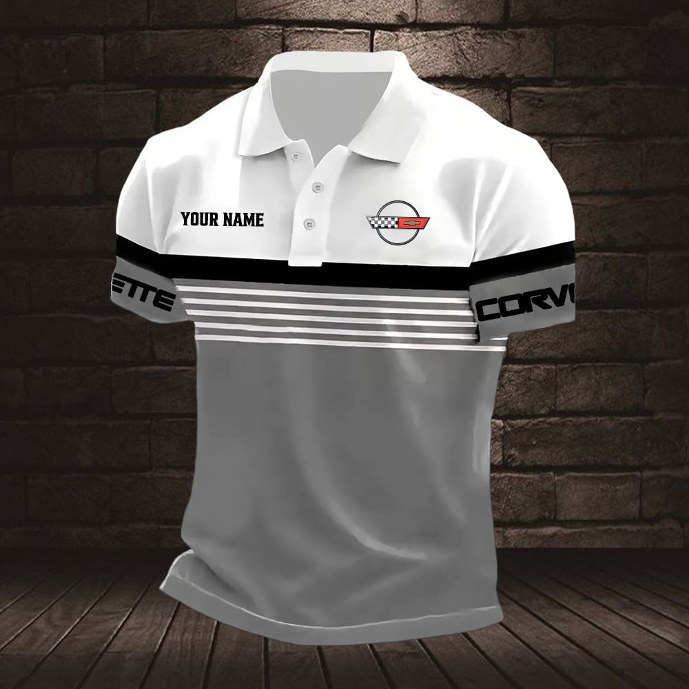 Corvette C4 Poloshirt – Bild 2