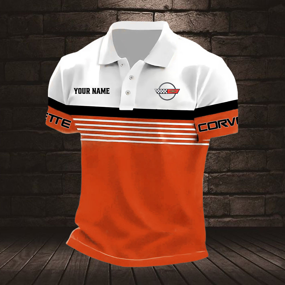 Corvette C4 Poloshirt – Bild 6