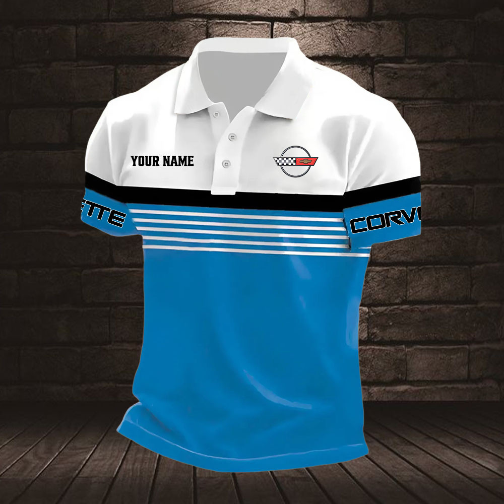 Corvette C4 Poloshirt – Bild 7