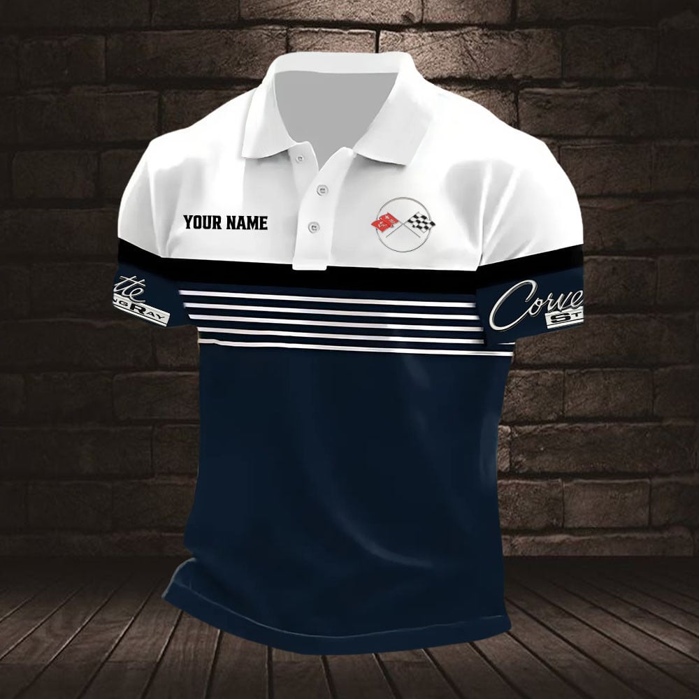 Corvette C2 Poloshirt – Bild 3