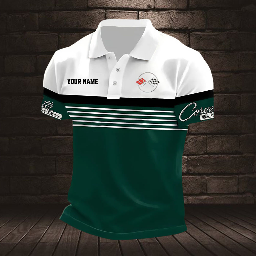 Corvette C2 Poloshirt – Bild 4