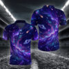 Magischer Neon-Planetenring Poloshirt