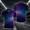 Blauer Ozean-Planet Poloshirt