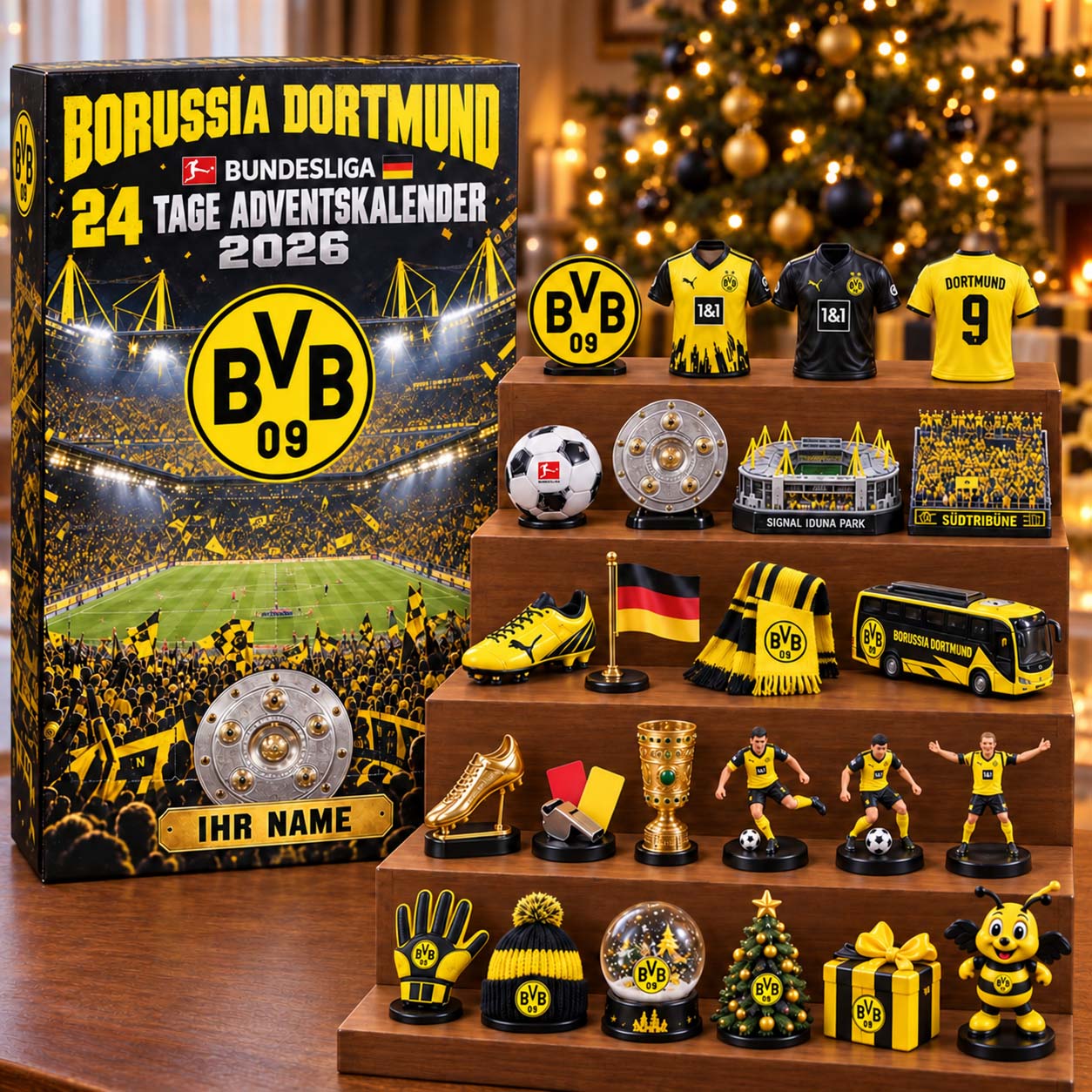 Borussia Dortmund Adventskalender - BVB Mixed Collection Adventskalender - BVB Advent Calendar