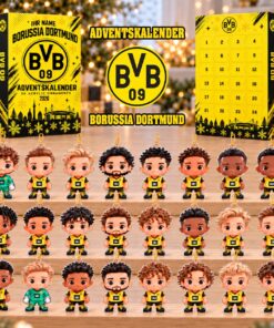 Borussia Dortmund Adventskalender - BVB Spieler Figuren Adventskalender - BVB Advent Calendar