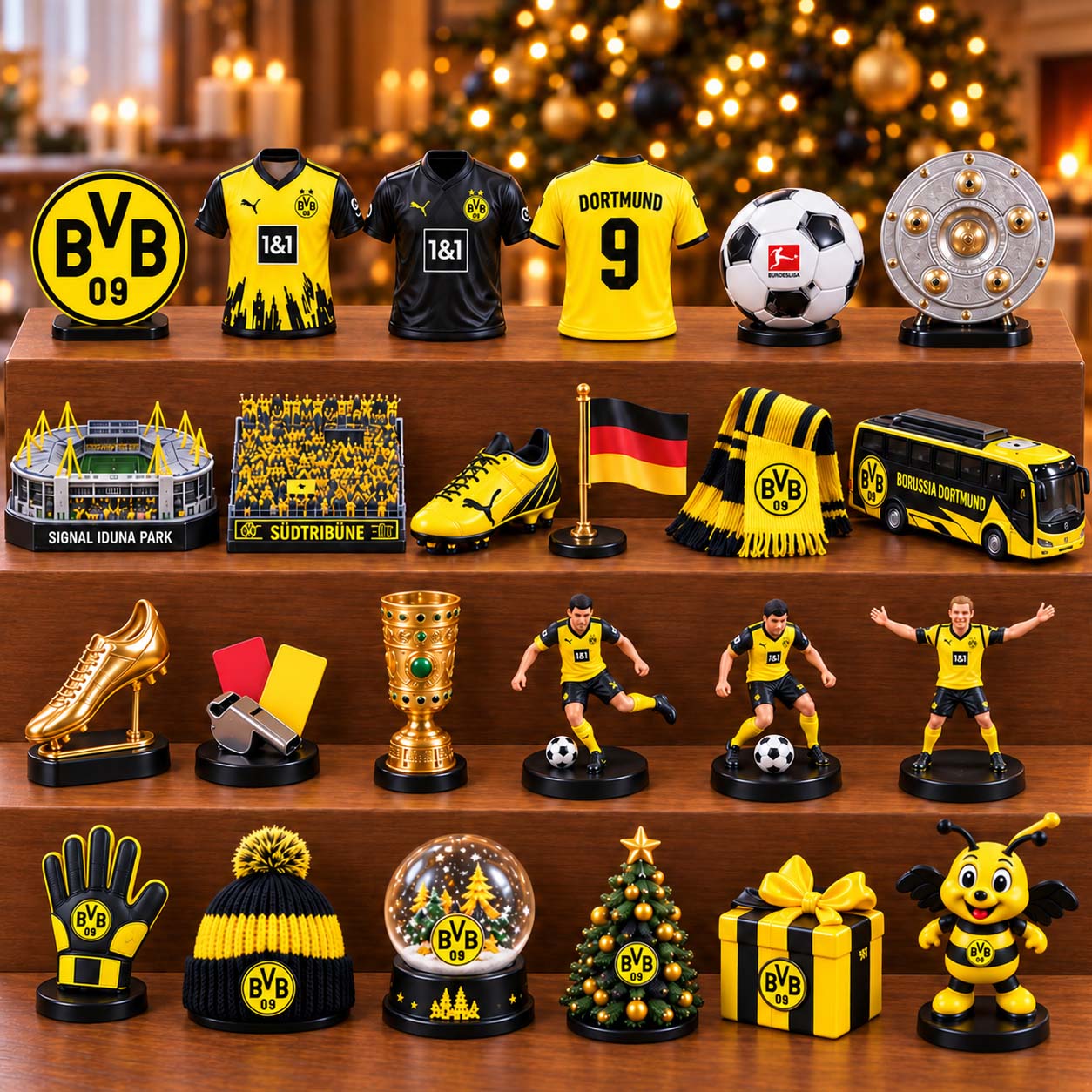 Borussia Dortmund Adventskalender - BVB Mixed Collection Adventskalender - BVB Advent Calendar – Bild 3