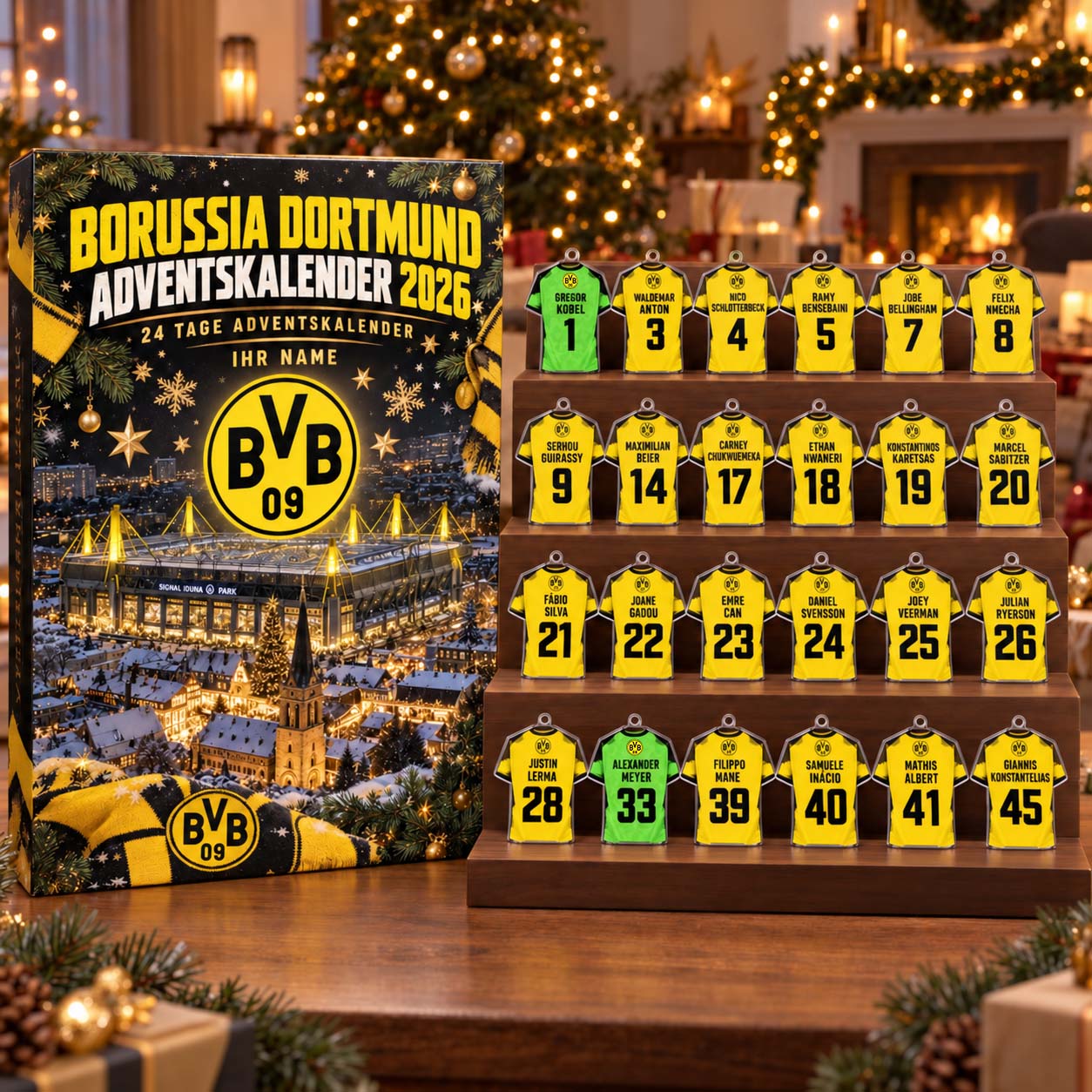 Borussia Dortmund Adventskalender - BVB Stadium & Icons Adventskalender - BVB Advent Calendar