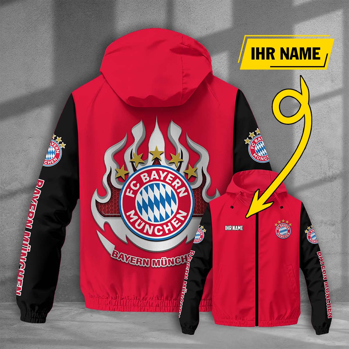 Bayern München Windjacke - FCB Windbreaker
