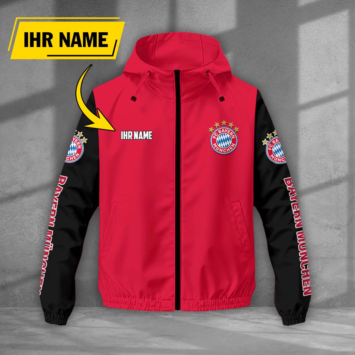 Bayern München Windjacke - FCB Windbreaker – Bild 3