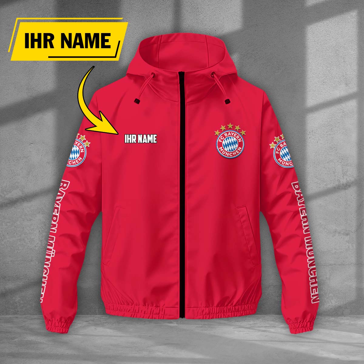 Bayern München Windjacke - FCB Windbreaker – Bild 11