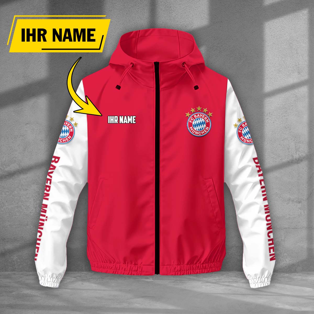 Bayern München Windjacke - FCB Windbreaker – Bild 7