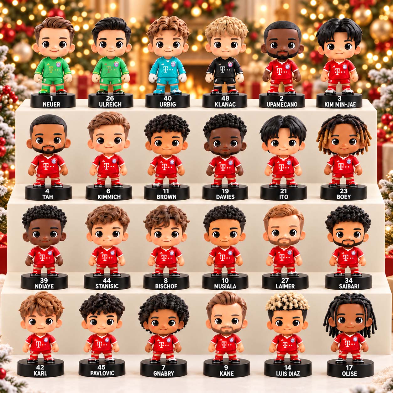 FC Bayern München Adventskalender - FCB Weihnachtsschmuck Adventskalender - FCB Advent Calendar – Bild 4