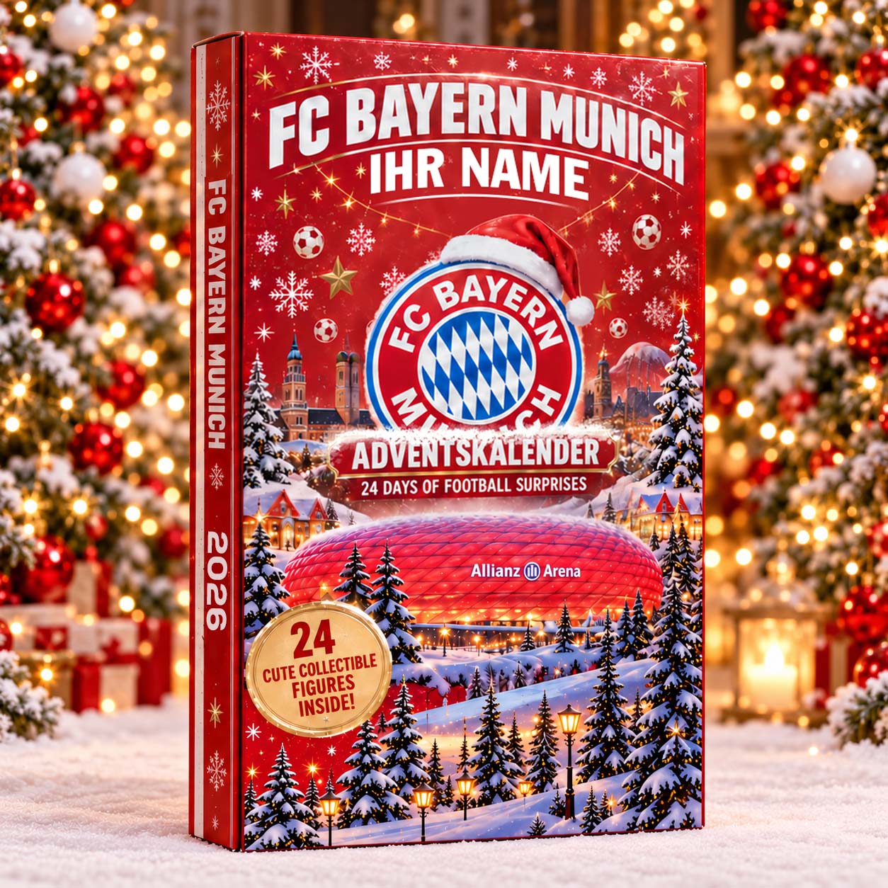 FC Bayern München Adventskalender - FCB Weihnachtsschmuck Adventskalender - FCB Advent Calendar – Bild 5