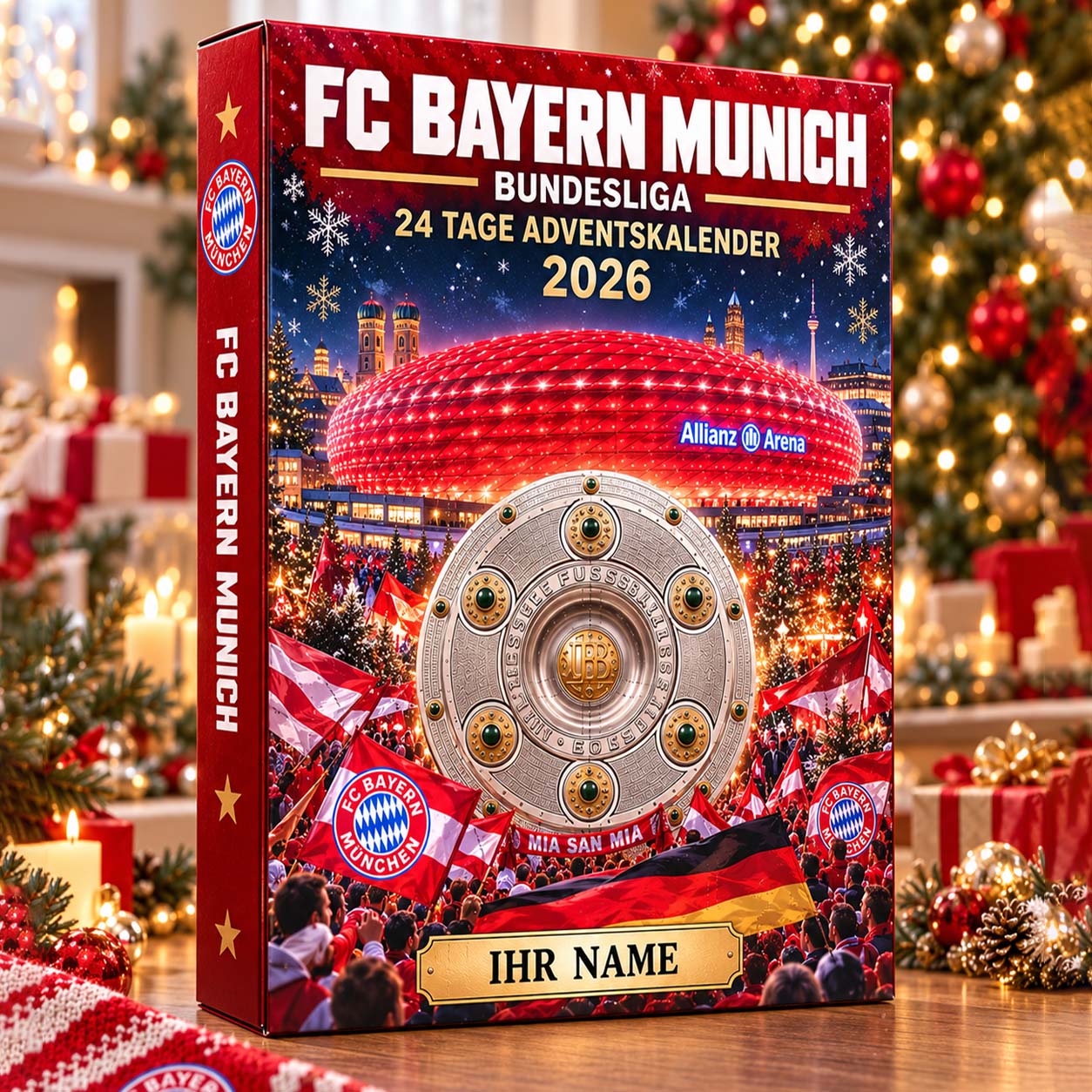 FC Bayern München Adventskalender - FCB Trikot & Stadion Edition Adventskalender - FCB Advent Calendar – Bild 4