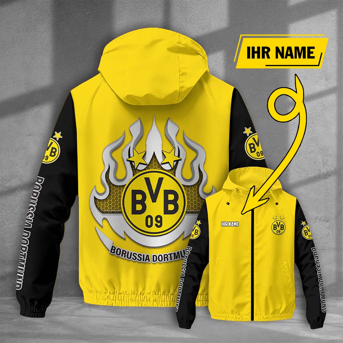 Borussia Dortmund Windjacke - BVB Windbreaker