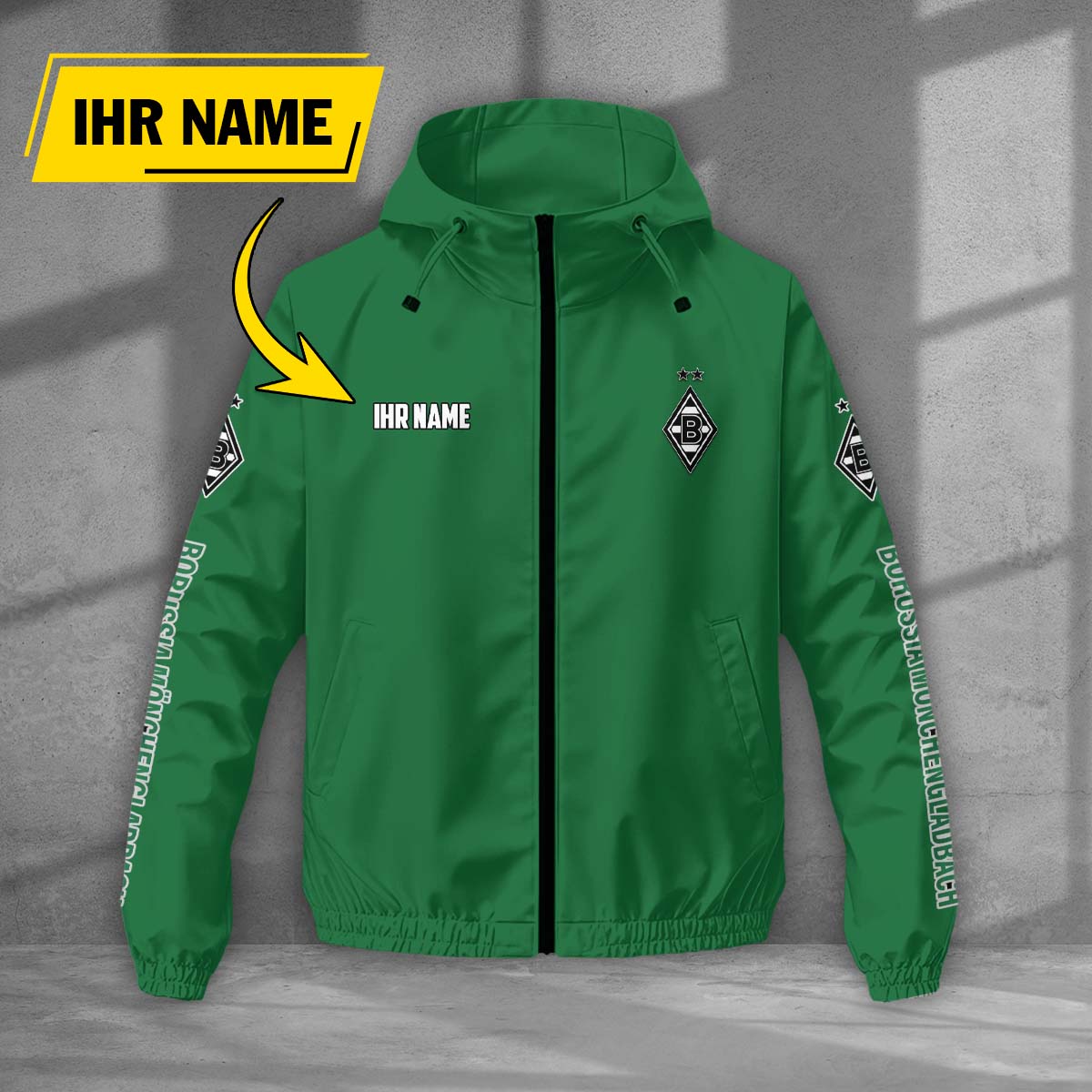 Borussia Mönchengladbach Windjacke - BMG Windbreaker – Bild 11