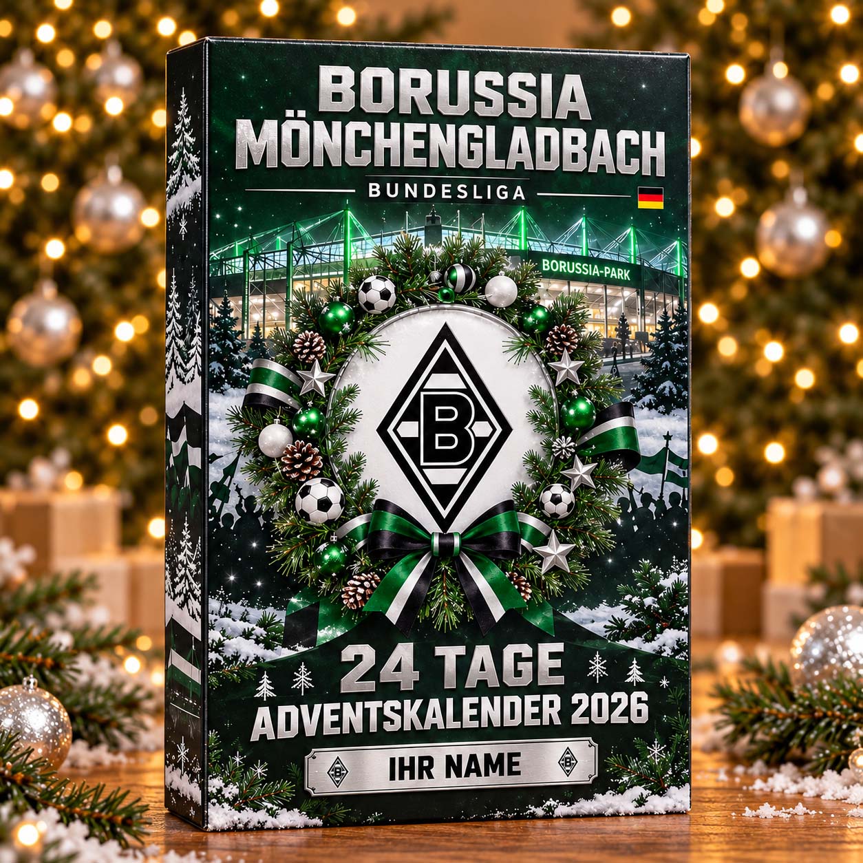 Borussia Mönchengladbach Adventskalender - BMG Christbaumschmuck Adventskalender - BMG Advent Calendar – Bild 4