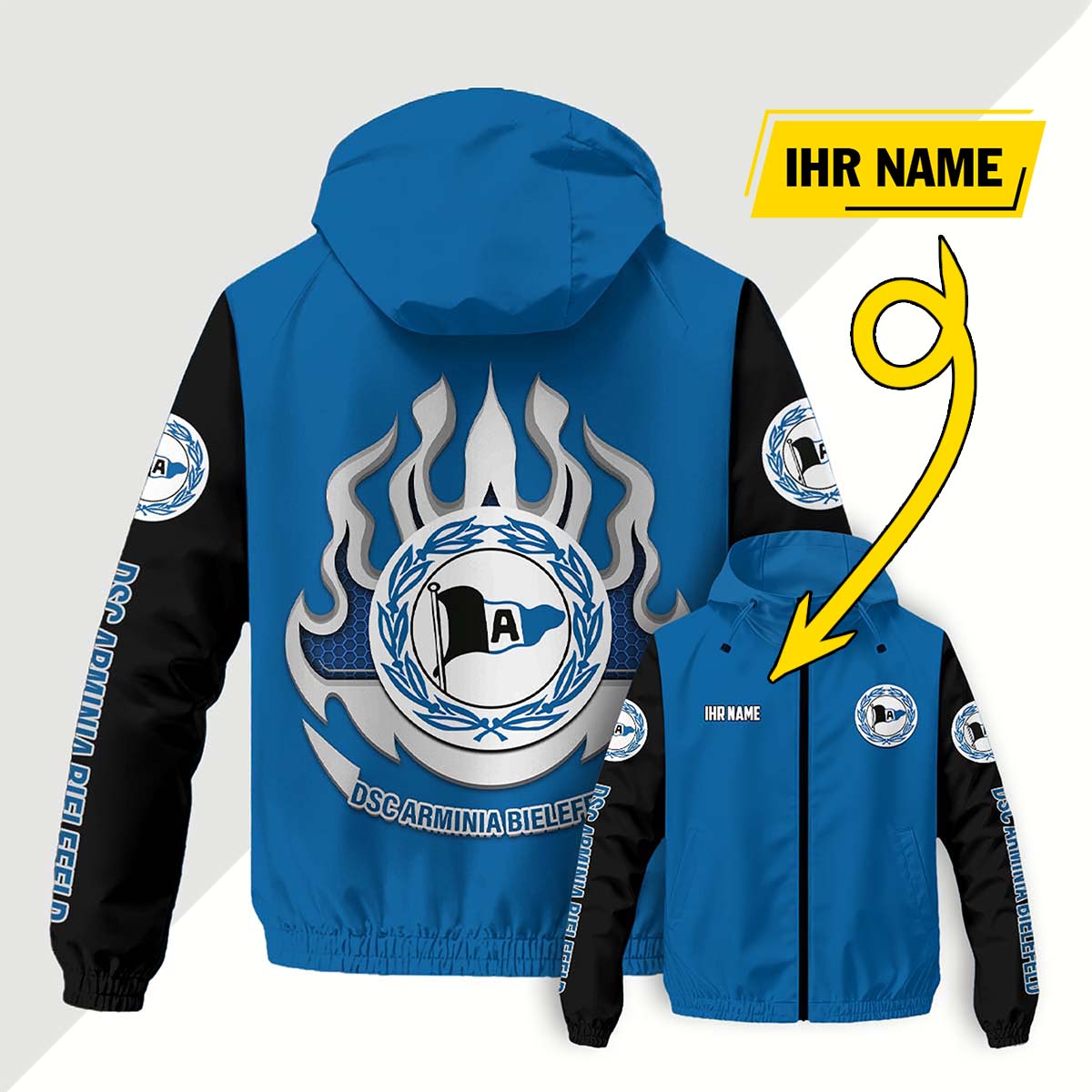 DSC Arminia Bielefeld Windjacke - DSC Windbreaker – Bild 4