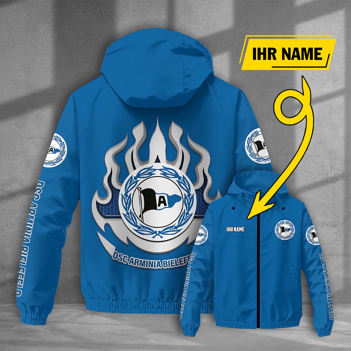 DSC Arminia Bielefeld Windjacke - DSC Windbreaker – Bild 9